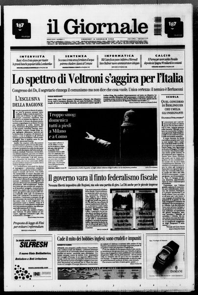 Il giornale : quotidiano del mattino